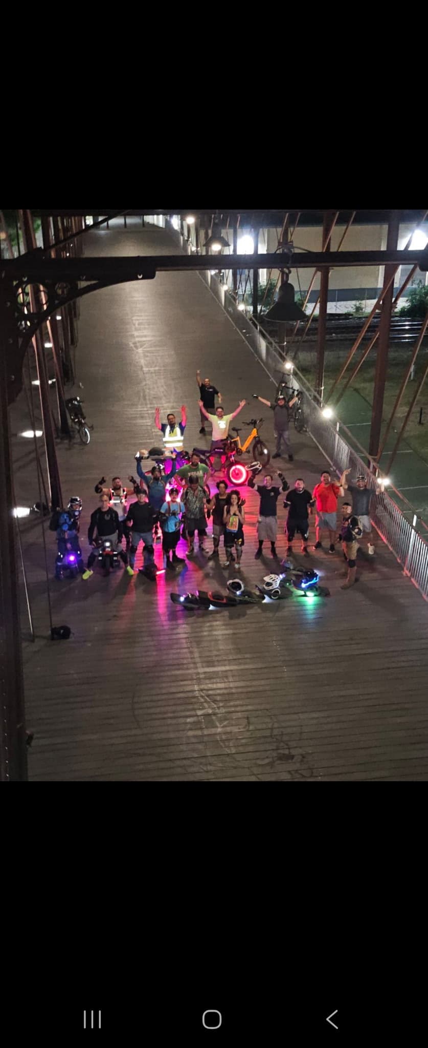 Safety training demonstration